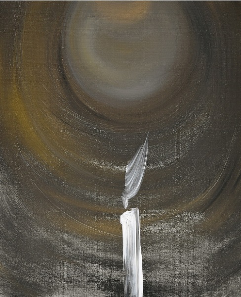천개(天開)의 빛, 2017, Acrylic on canvas, 65×53cm